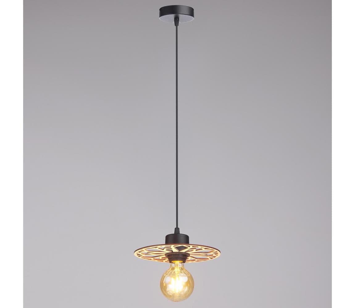 HEXE Luster na lanku FALCO 1xE27/60W/230V pr. 20 cm béžová 0701