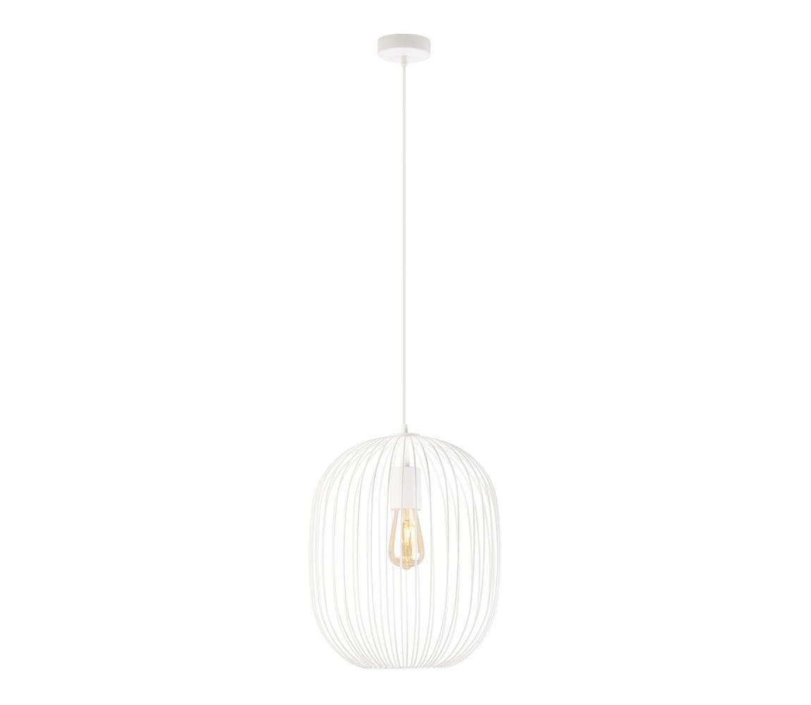 Luster na lanku OVELLA 1xE27/15W/230V pr. 34 cm krémový W-KM 1368/1 SAND