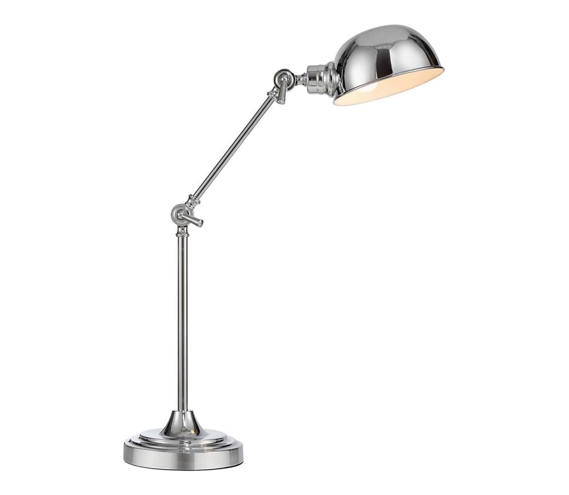 Markslöjd 108583 - Stolná lampa PORTLAND 1xE27/40W/230V lesklý chróm 108583