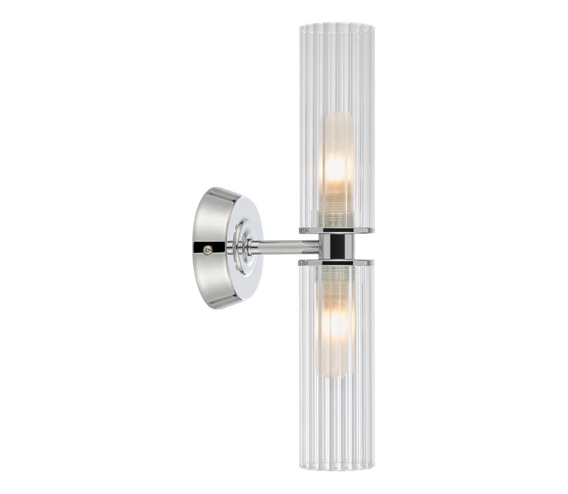 Markslöjd 109027 - Kúpeľňové nástenné svietidlo RIMINI 2xG9/20W/230V IP44 lesklý chróm 109027