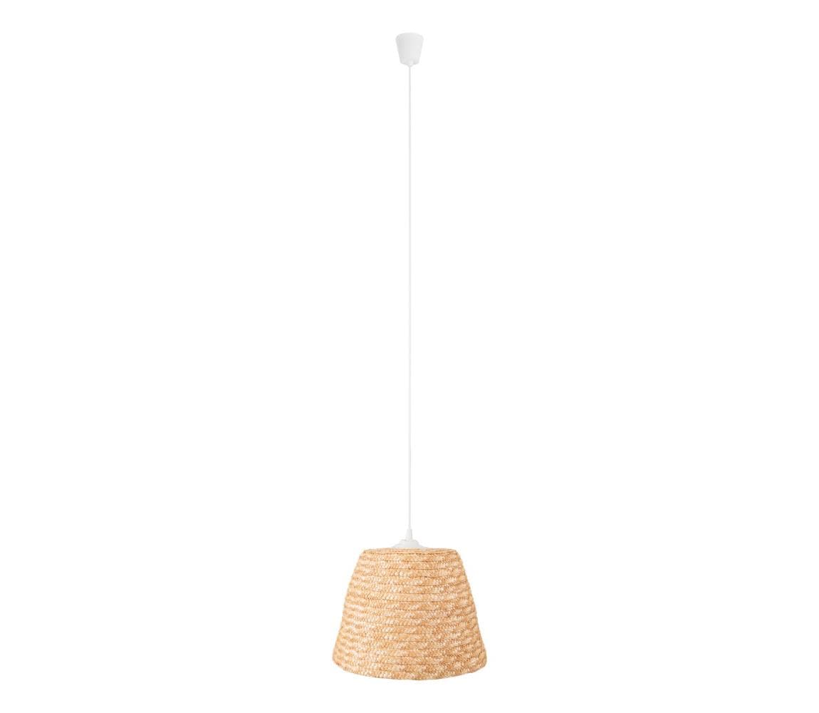 MAXLIGHT P0582 - Luster na lanku POT 1xE27/15W/230V pr. 30 cm béžová P0582