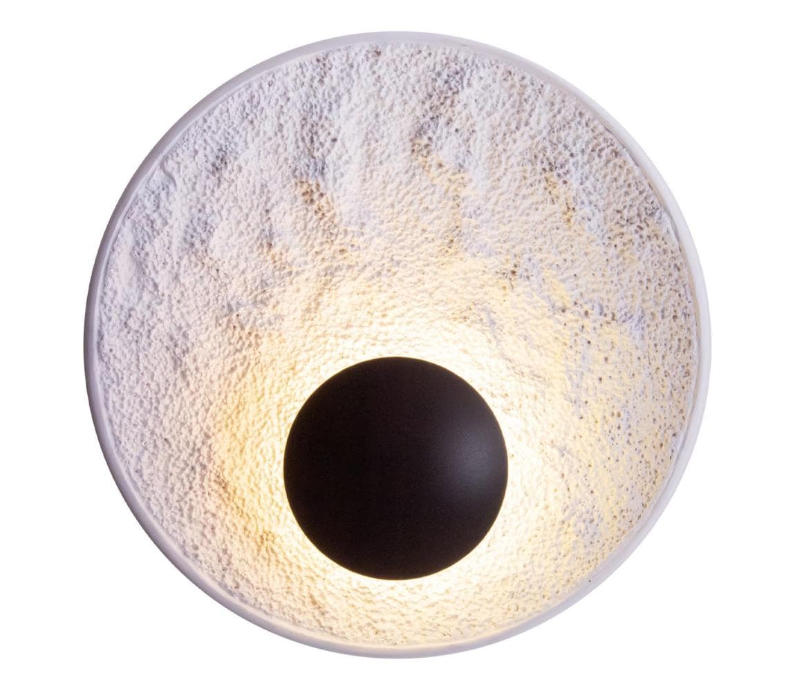 MAXLIGHT W0325 - LED Nástenné svietidlo OYAKA LED/5W/230V pr. 29 cm biela/čierna W0325