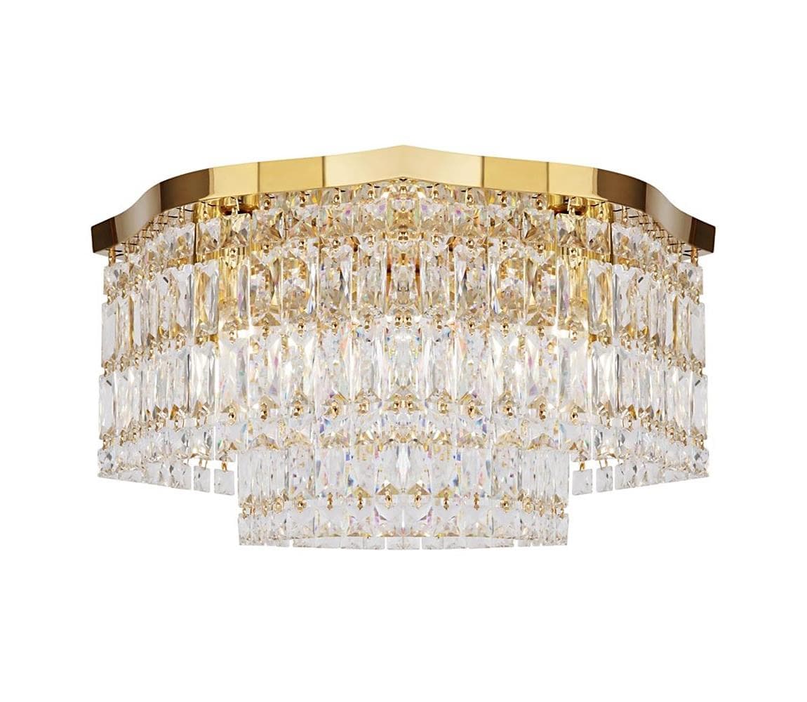 Maytoni DIA005CL-06G - Stropné svietidlo DUNE 6xE14/60W/230V zlatá DIA005CL-06G