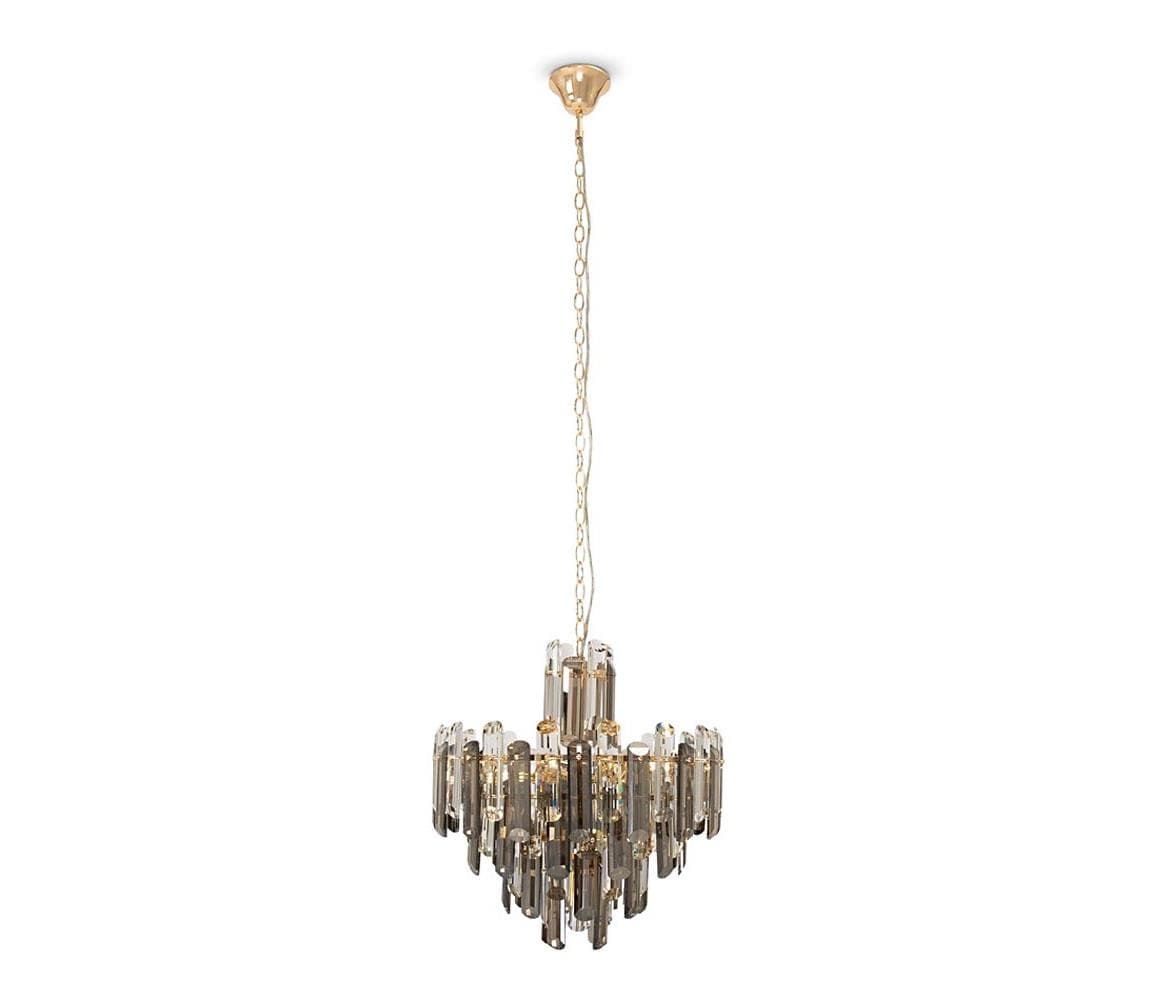 Maytoni DIA200PL-06G - Luster na reťazi FLARE 6xE14/40W/230V DIA200PL-06G