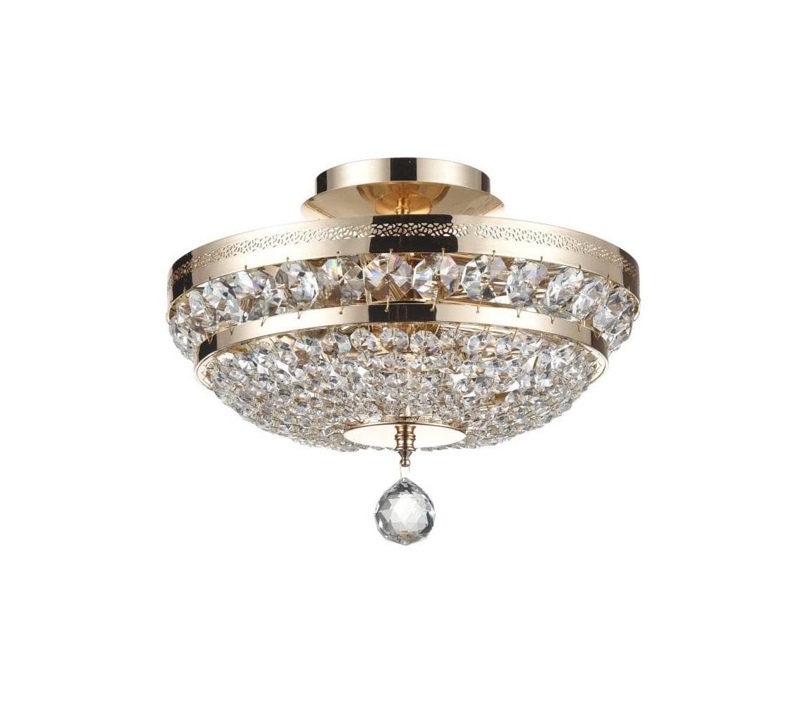 Maytoni DIA700-CL-03-G - Stropné svietidlo OTTILIA 3xE14/60W/230V DIA700-CL-03-G