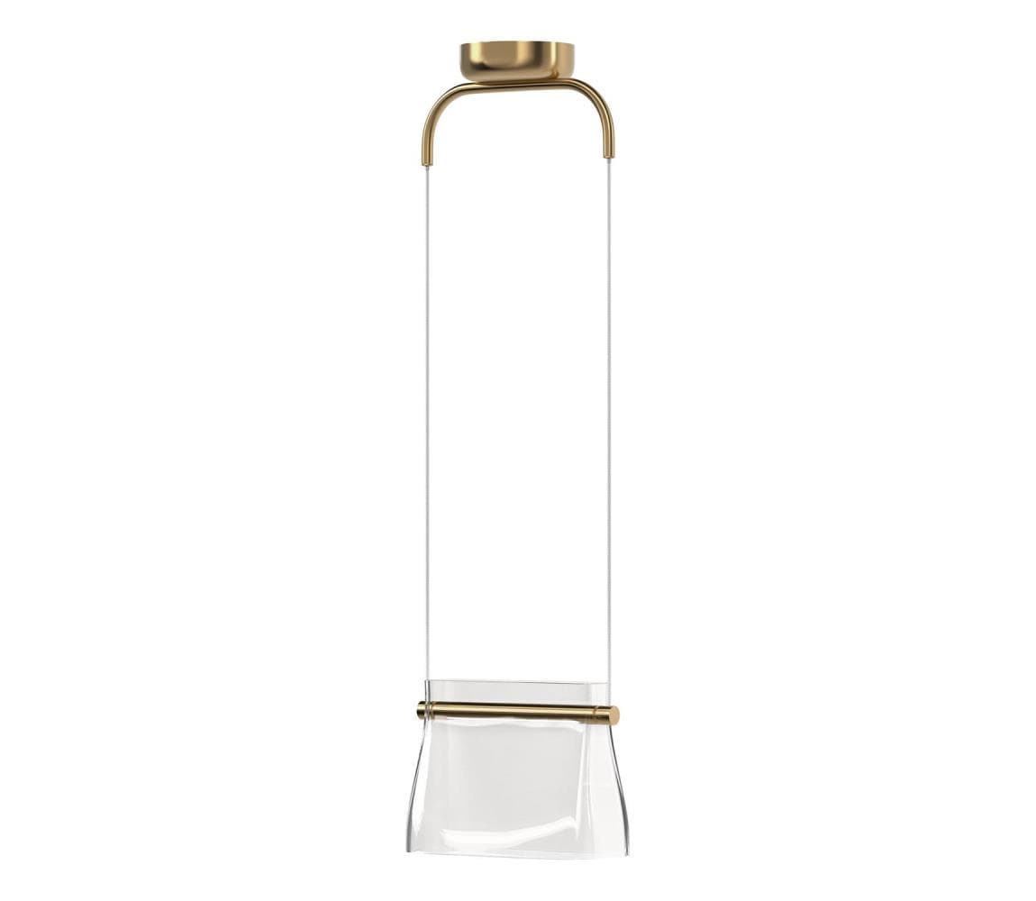 Maytoni MOD170PL-L8BS3K - LED Luster na lanku CABARET LED/8W/230V zlatá MOD170PL-L8BS3K