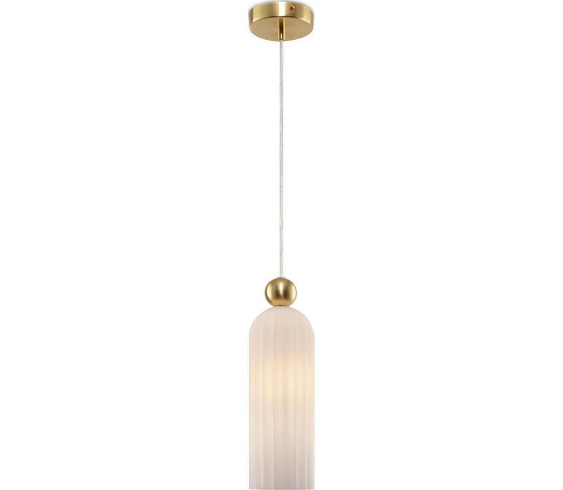 Maytoni MOD302PL-01W - Luster na lanku ANTIC 1xE14/40W/230V zlatá/biela MOD302PL-01W