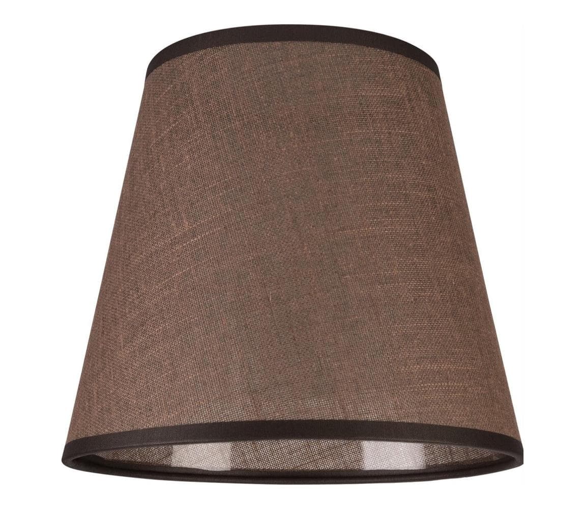 Náhradné tienidlo k nástennému svietidlu LORENZO E27 pr. 16 cm hnedá shade 49 brown