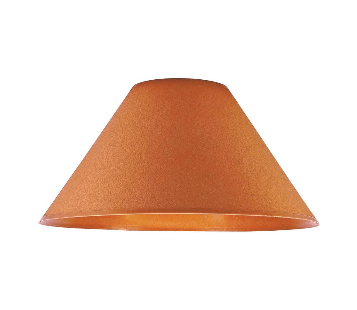 Náhradné tienidlo k stolnej lampe E14 21x11 cm oranžová 5907687449953