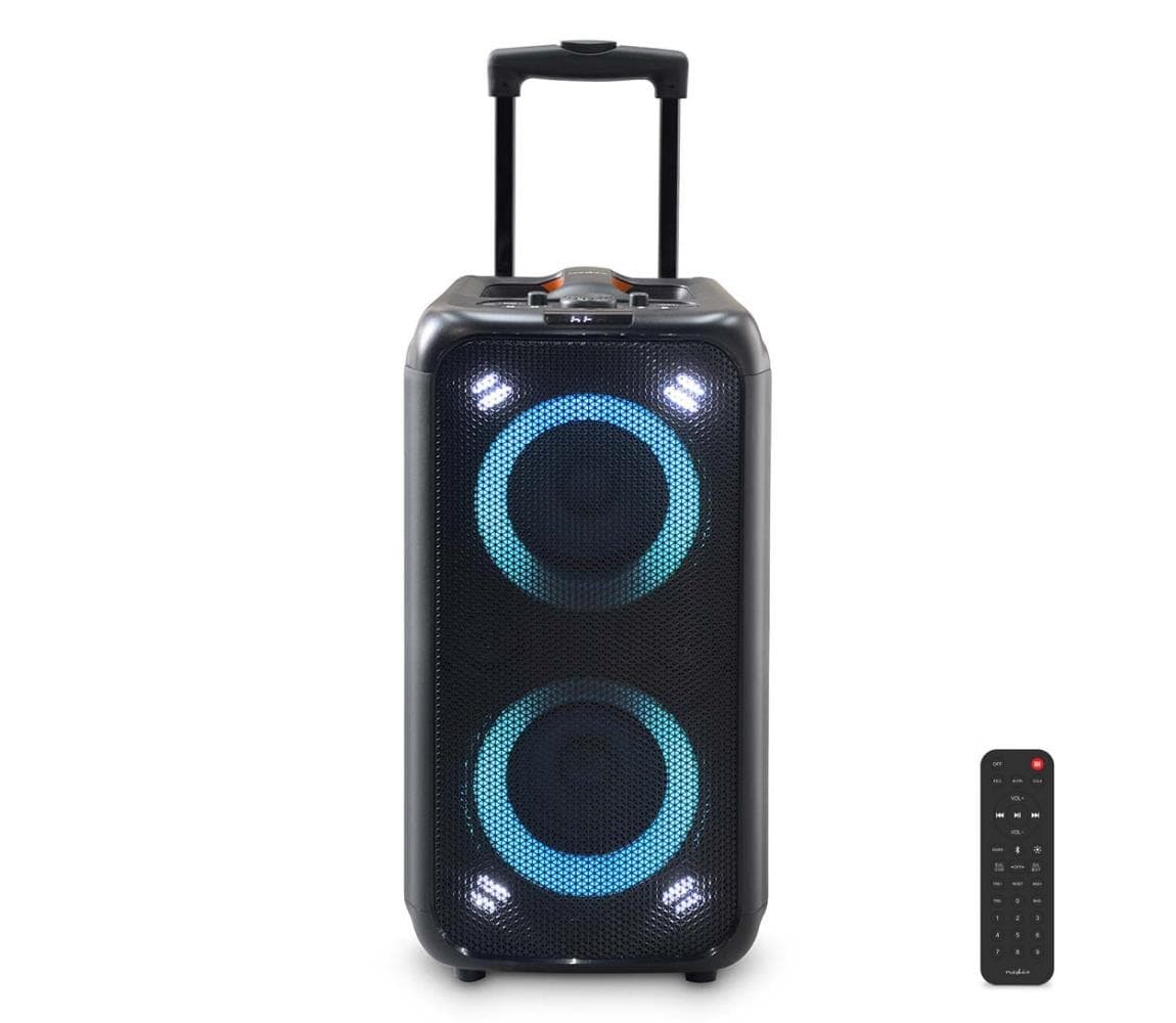 SPPT2480BK - LED RGB Nabíjací reproduktor 240W/4000 mAh + diaľkové ovládanie SPPT2480BK