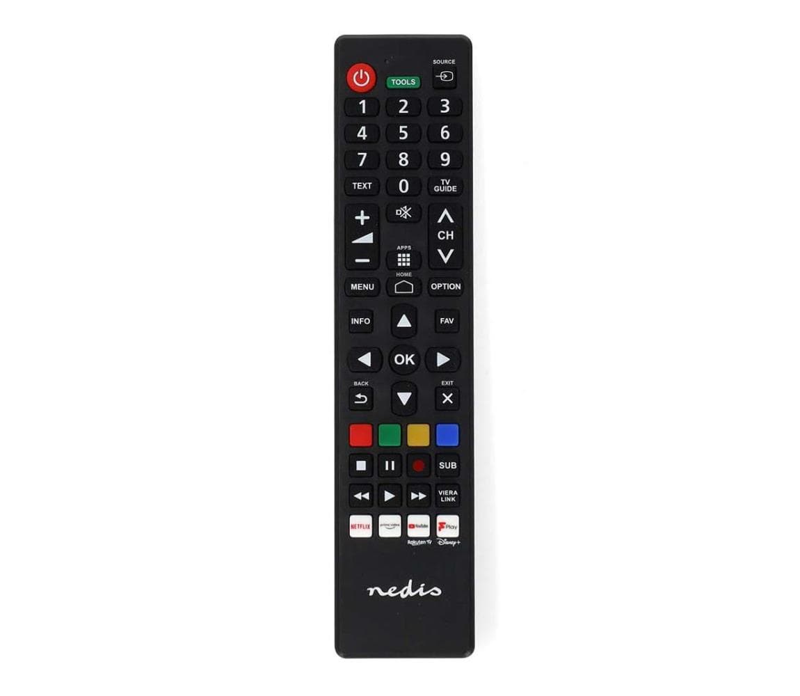 TVRC45PASHBK- Náhradný diaľkový ovládač pre TV značky Pana/Sharp 2xAAA TVRC45PASHBK