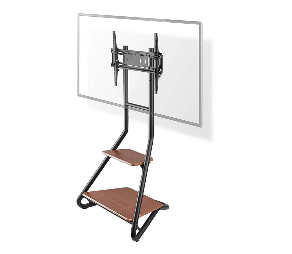 TVSM6200BK - Podlahový stojan pre TV 37-75" čierna/hnedá TVSM6200BK