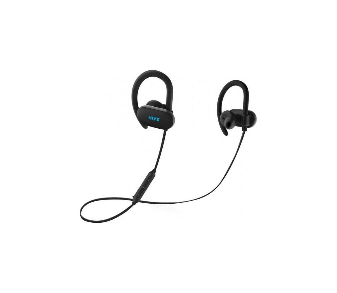 Niceboy HIVE sport 2 - Športové slúchadlá s mikrofónom, IPX5, čierne hive-sport-2