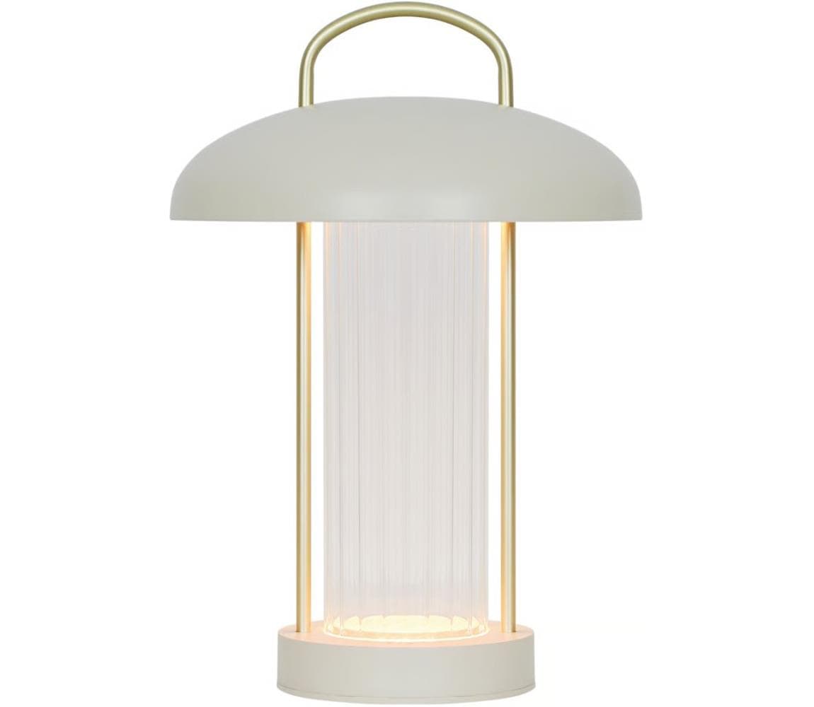 Nordlux - LED stmievateľná nabíjateľná dotyková stolná lampa MIRANO LED/3W/3,7V béžová 2512505009