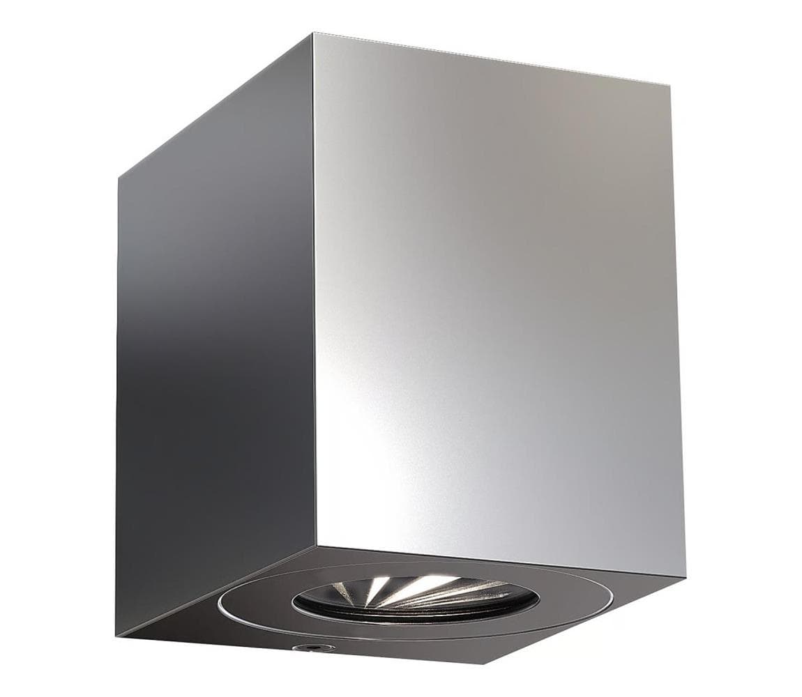 Nordlux - LED vonkajšie nástenné svietidlo CANTO 2xLED/5W/230V IP44 nerezové 49711034