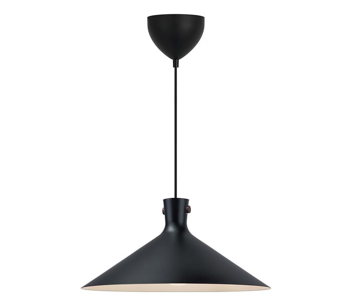 Nordlux - Luster na lanku DORINA 1xE27/60W/230V čierny pr. 45 cm 2512143003