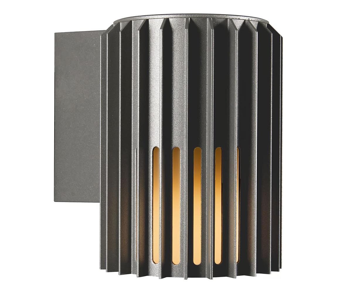 Nordlux - Vonkajšie nástenné svietidlo ALUDRA 1xE27/15W/230V antracit 2118011250