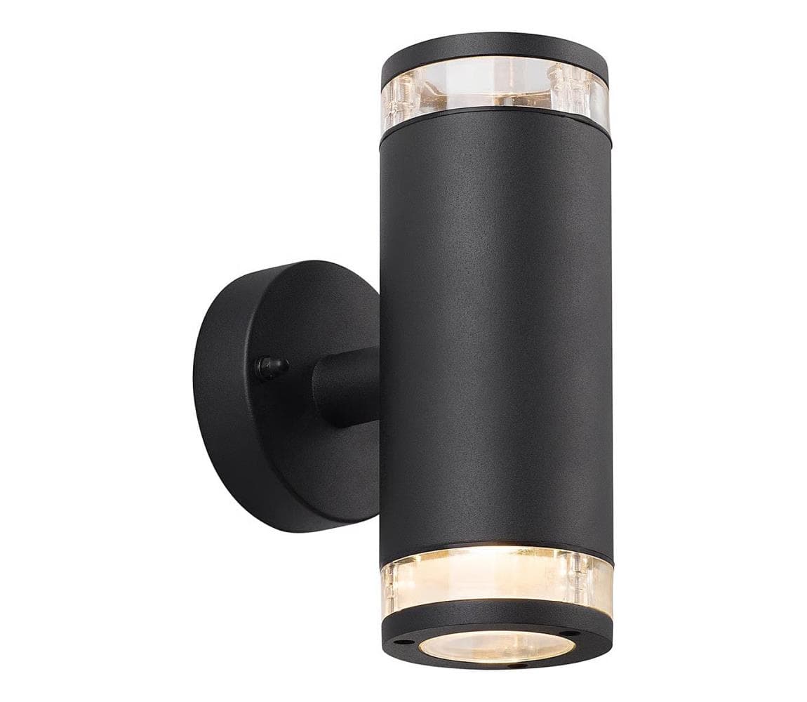 Nordlux - Vonkajšie nástenné svietidlo BIRK 2xGU10/28W/230V IP44 45501003