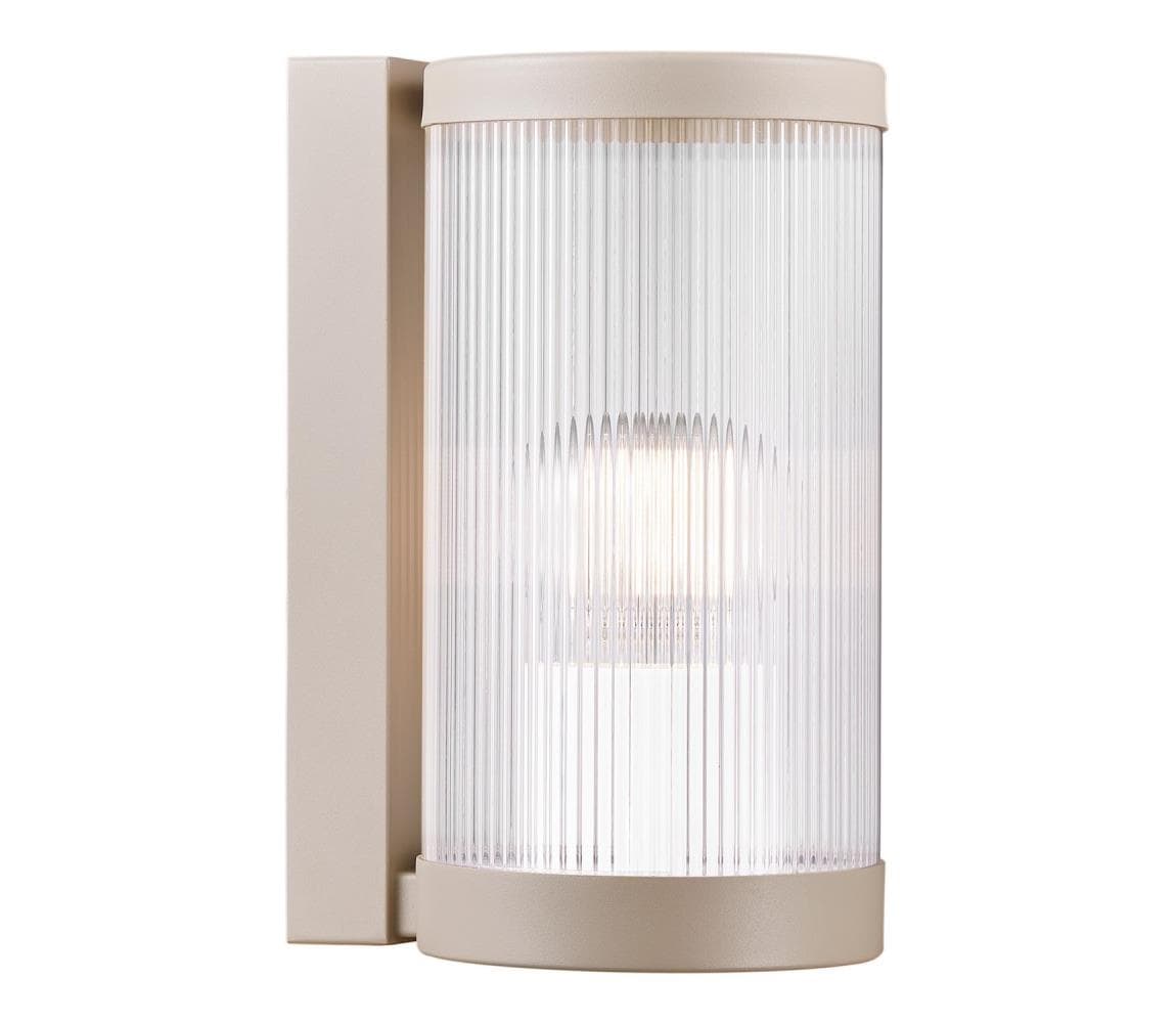 Nordlux - Vonkajšie nástenné svietidlo COUPAR 1xE27/25W/230V IP54 béžová 2218061008