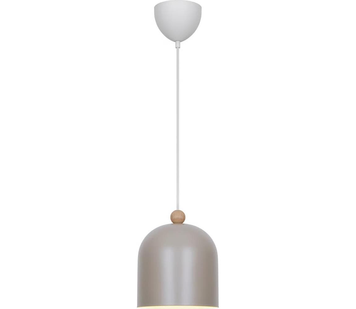 Nordlux - Závesné svietidlo na lanku GASTON 1xE27/40W/230V béžové 2412653018