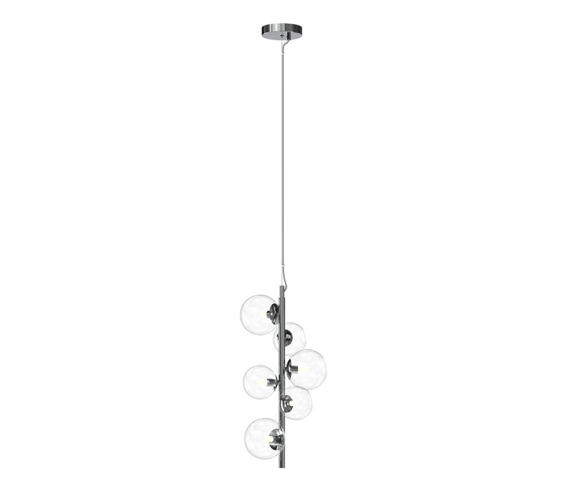 ONLI - Závesný luster na lanku KIMBERLY 6xG9/6W/230V lesklý chróm 5107/S6C