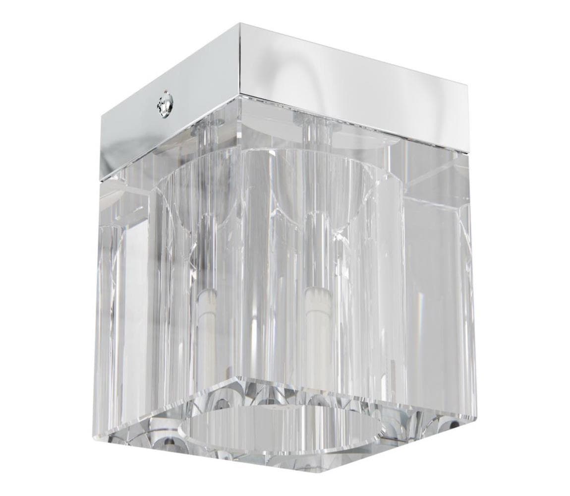 Open Design OR81039 - Bodové svietidlo CUBO 1xG9/8W/230V priehľadné/lesklý chróm OR81039