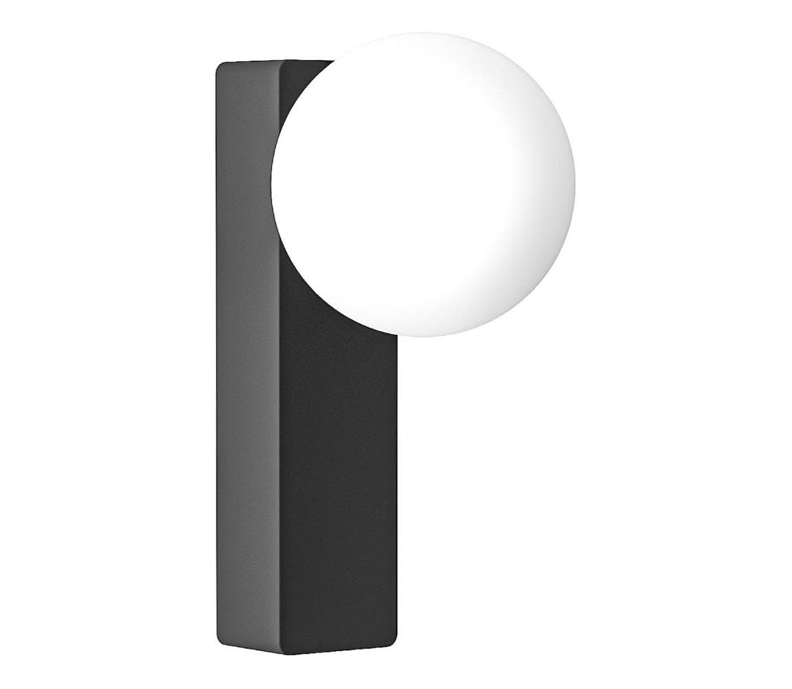 Open Design OR85556 - Kúpeľňové nástenné svietidlo BOLETTA 1xG9/8W/230V IP44 čierne OR85556