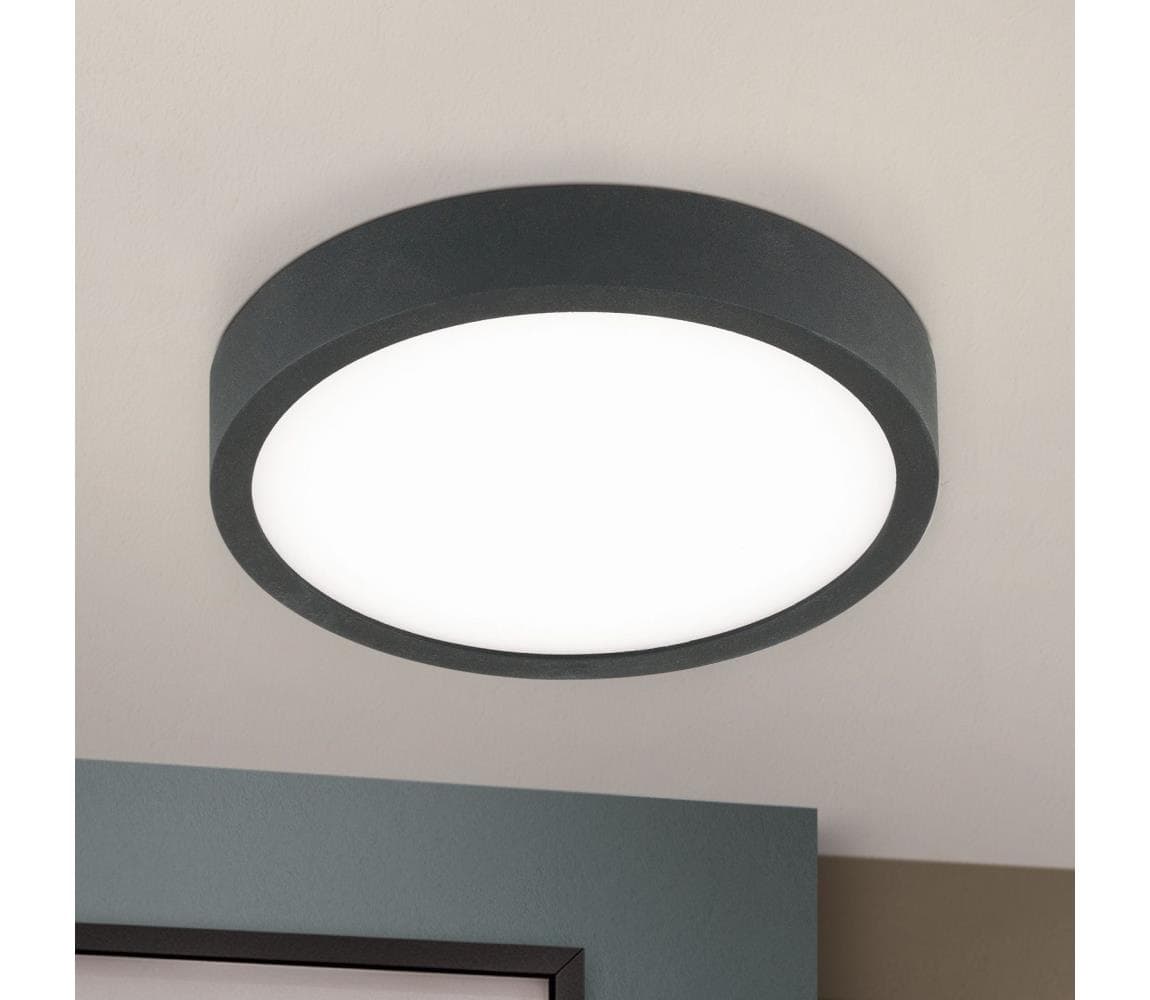 Orion DL 7-657/14 - LED Stropné svietidlo BULLY LED/12W/230V pr. 14 cm čierna DL 7-657/14 schwarz