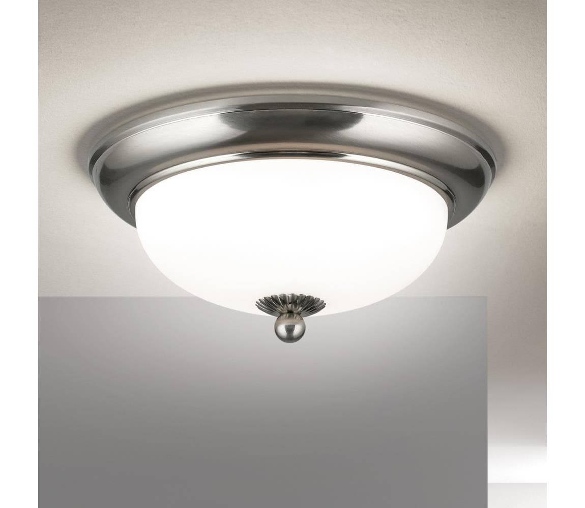 Orion - Stropné svietidlo EMPIRA 2xE14/40W/230V priemer 26,5 cm matný chróm DL 7-792/26 satin