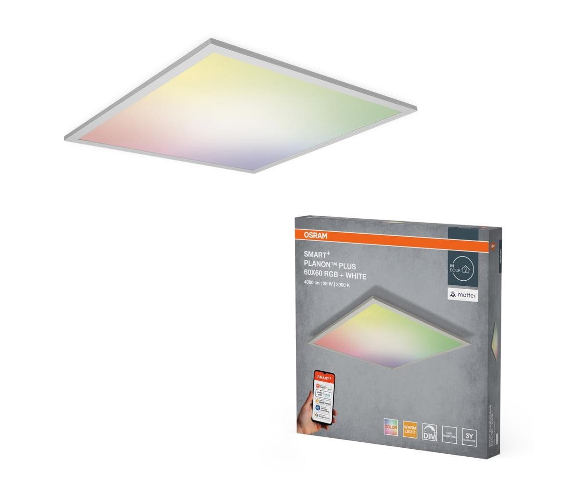 Osram - LED RGBW stmievateľné stropné svietidlo SMART+ PLANON LED/36W/230V Wi-Fi 4099854471797
