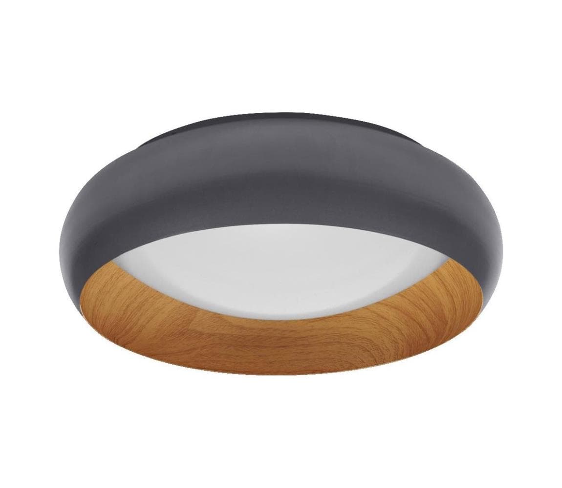 Osram-LED stmievateľné stropné svietidlo ORBIS LIVIA LED/16W/230V priemer 30 cm antracit/hnedá 4099854448188