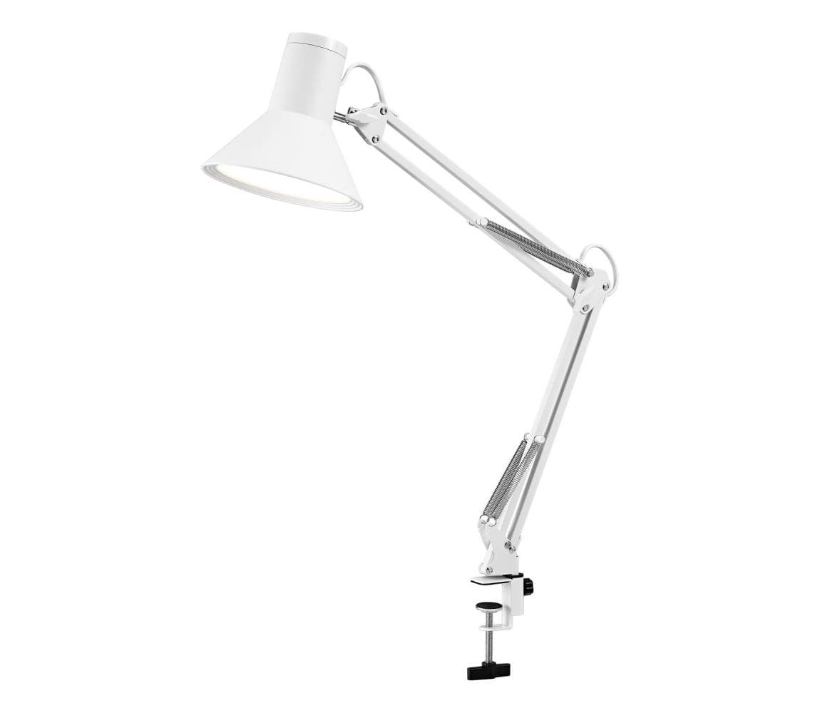 Osram - Stmievateľná LED stolná lampa s klipom OFFICE LINE LED/9W/230V 3000K biela 4099854464072