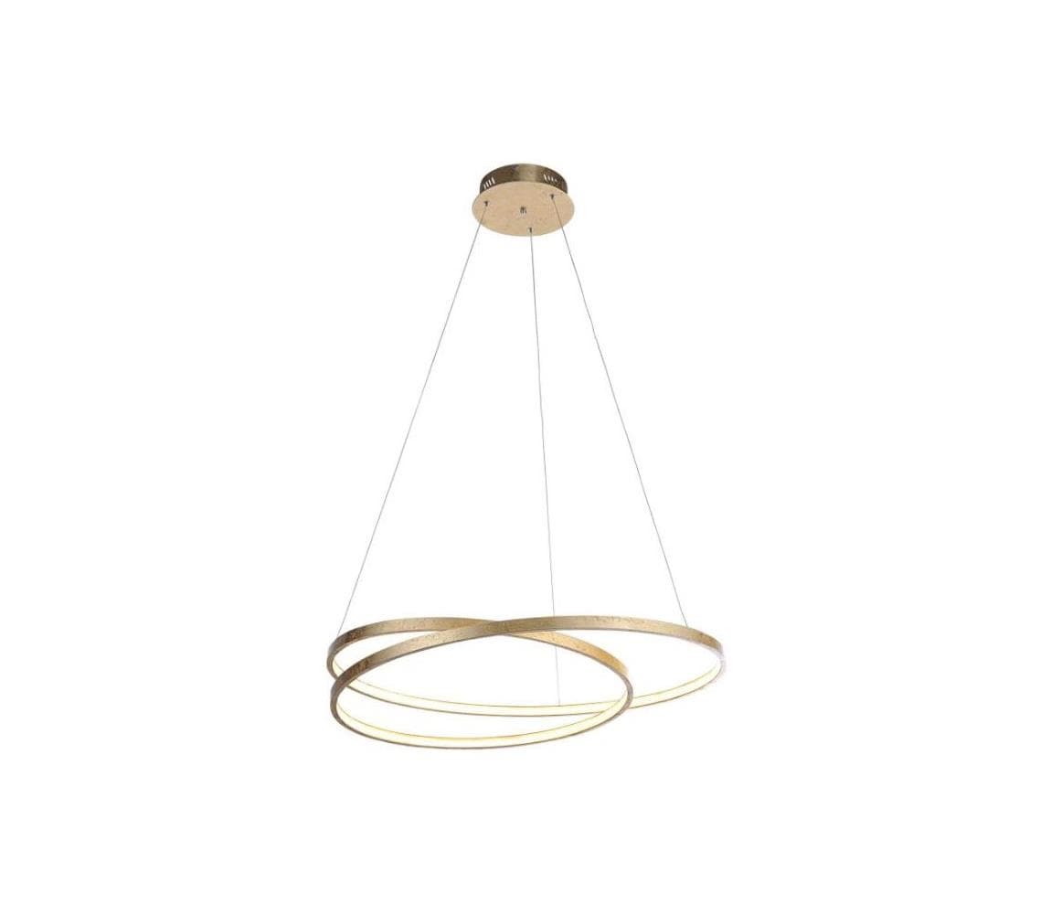 Paul Neuhaus 2474-12 - LED Stmievateľný luster na lanku ROMAN LED/40W/230V zlatá 2474-12