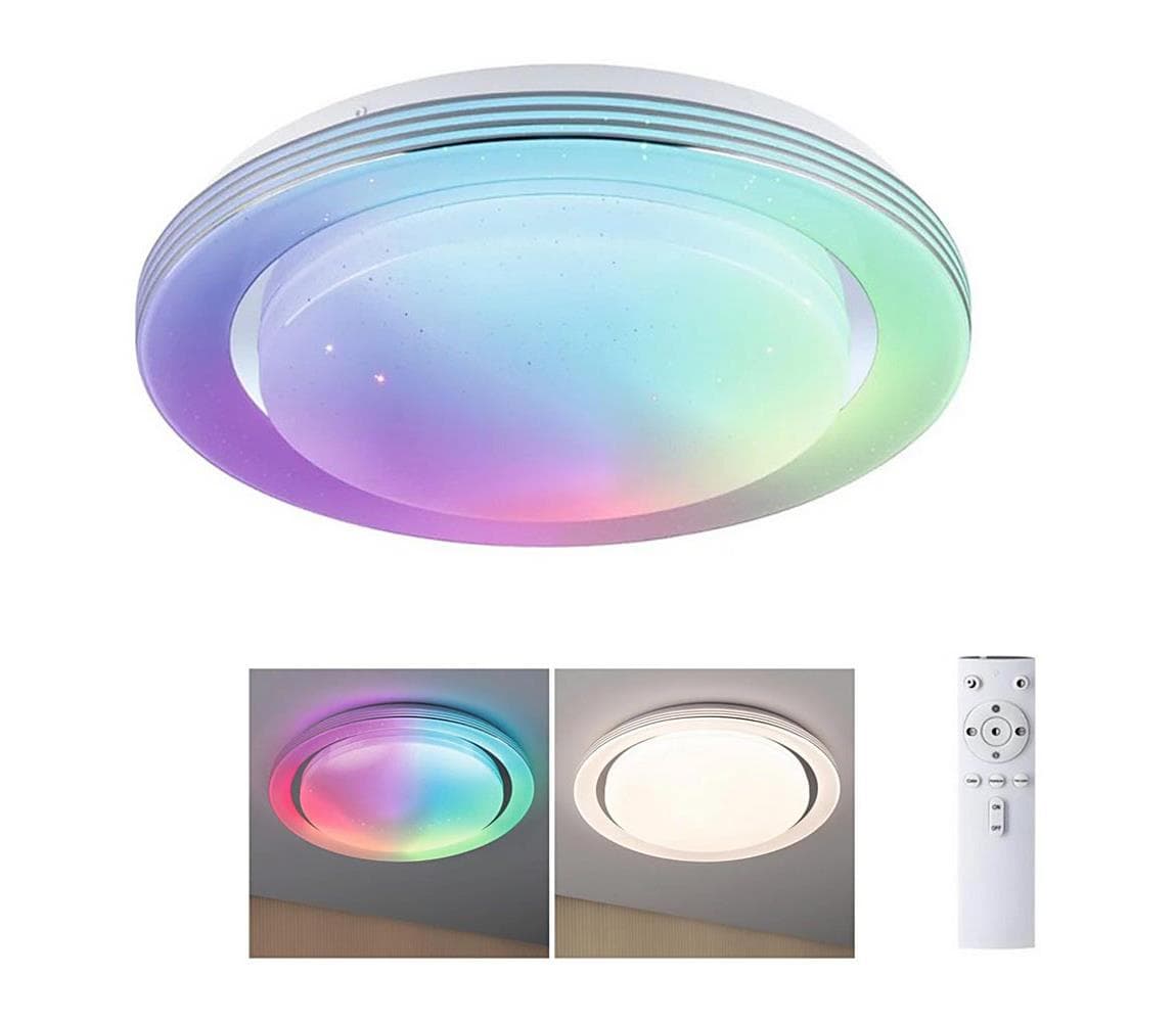 Paulmann 70547 - LED RGBW/38,5W Stmievateľné stropné svietidlo RAINBOW 230V + DO 70547