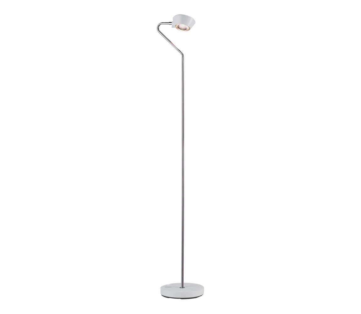 Paulmann 70920 - LED/7,5W Stmievateľná stojacia lampa RAMOS 230V biela/lesklý chróm 70920