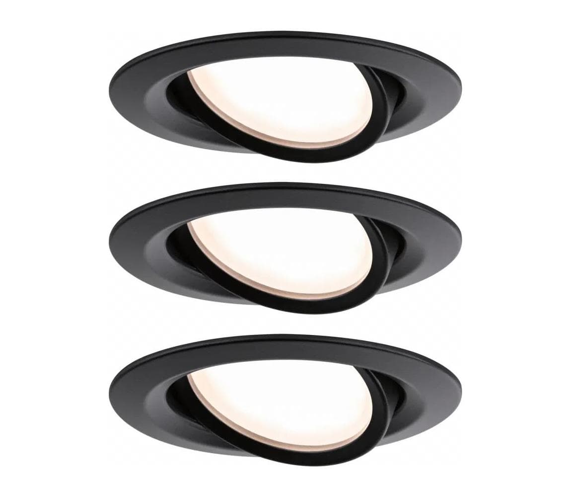 Paulmann 93080 - SADA 3xLED/6W IP23 Stmievateľné podhľadové svietidlo COIN 230V 93080