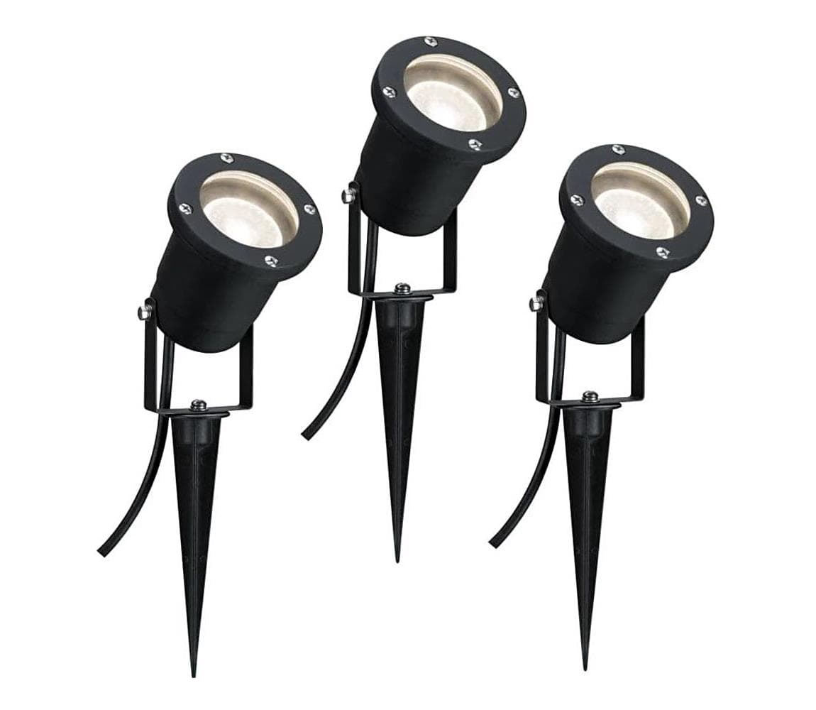 Paulmann 98897 - SADA 3xLED GU10/3,5W IP65 Vonkajšia lampa 230V 98897
