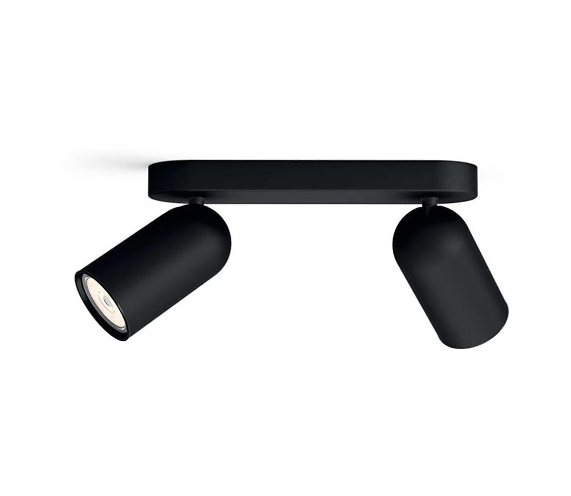 Philips 50582/30/PN - Bodové svietidlo MYLIVING PONGEE 2xGU10/5,5W/230V 50582/30/PN