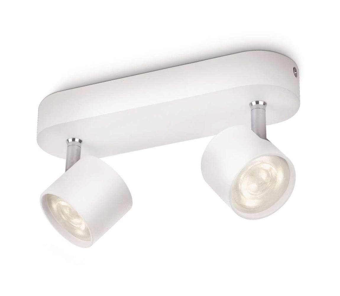 Philips 56242/31/16 - LED Stmievateľné bodové svietidlo STAR 2xLED/3W/230V 56242/31/16
