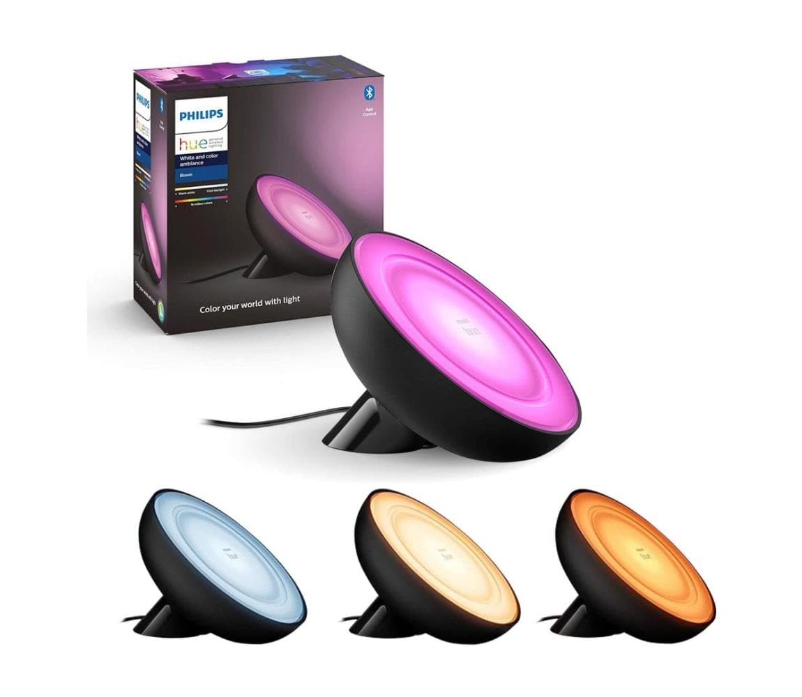 Philips - LED RGB stmievateľná stolová lampa Hue BLOOM LED/7,1W/230V 871869977112600