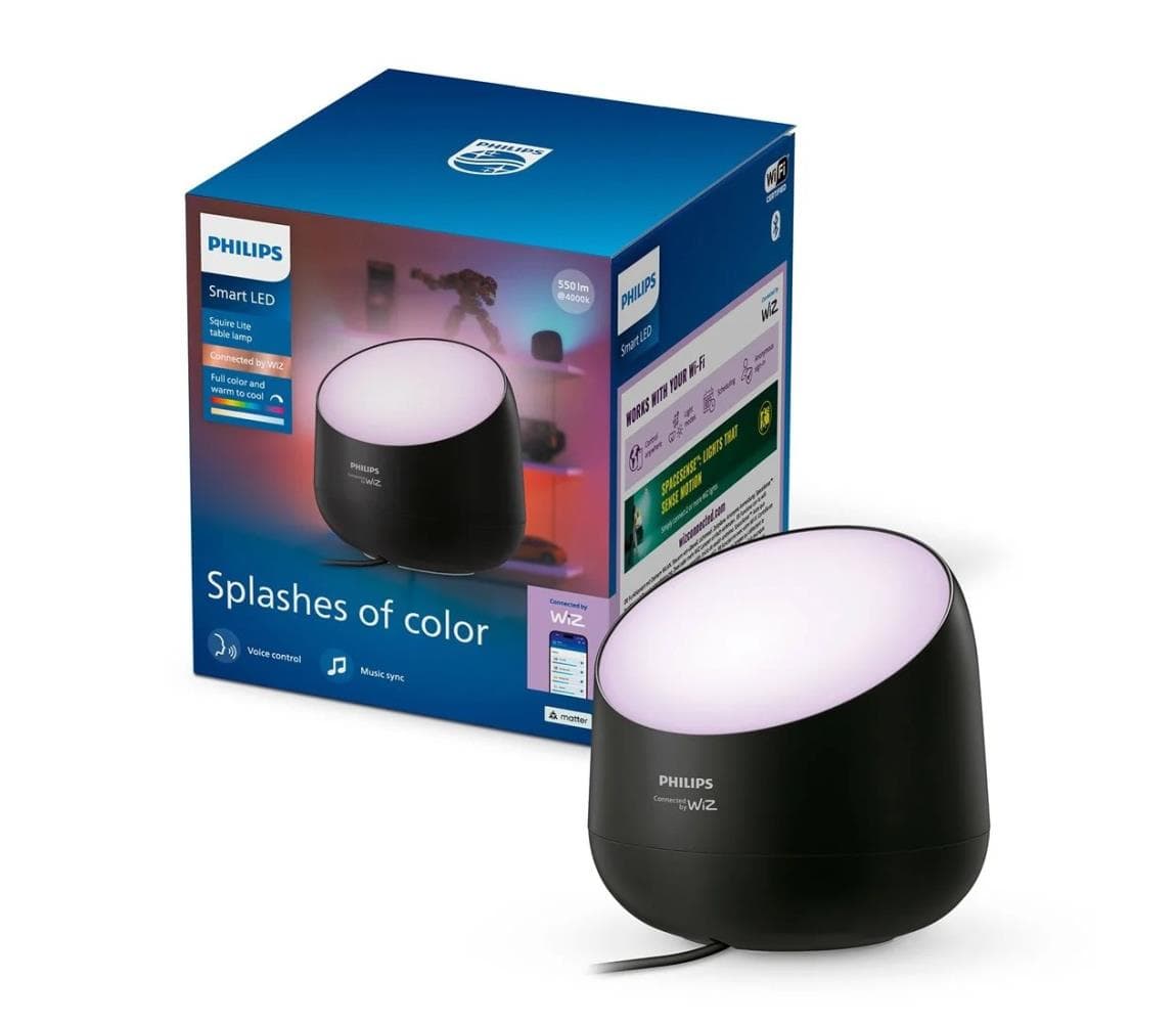 Philips Smart Philips - LED RGB+TW Stmievateľná stolná lampa SMART LED/9W/230V 2200-6500K Wi-Fi 8721103158932