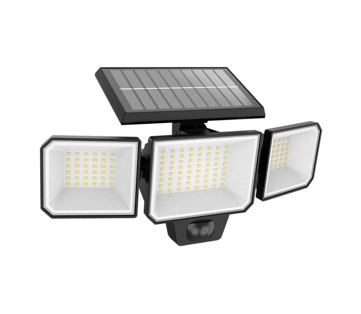 Philips - LED Solárny nástenný reflektor so senzorom NYSIL 3xLED/8,7W/3,7V IP65 872016926915600