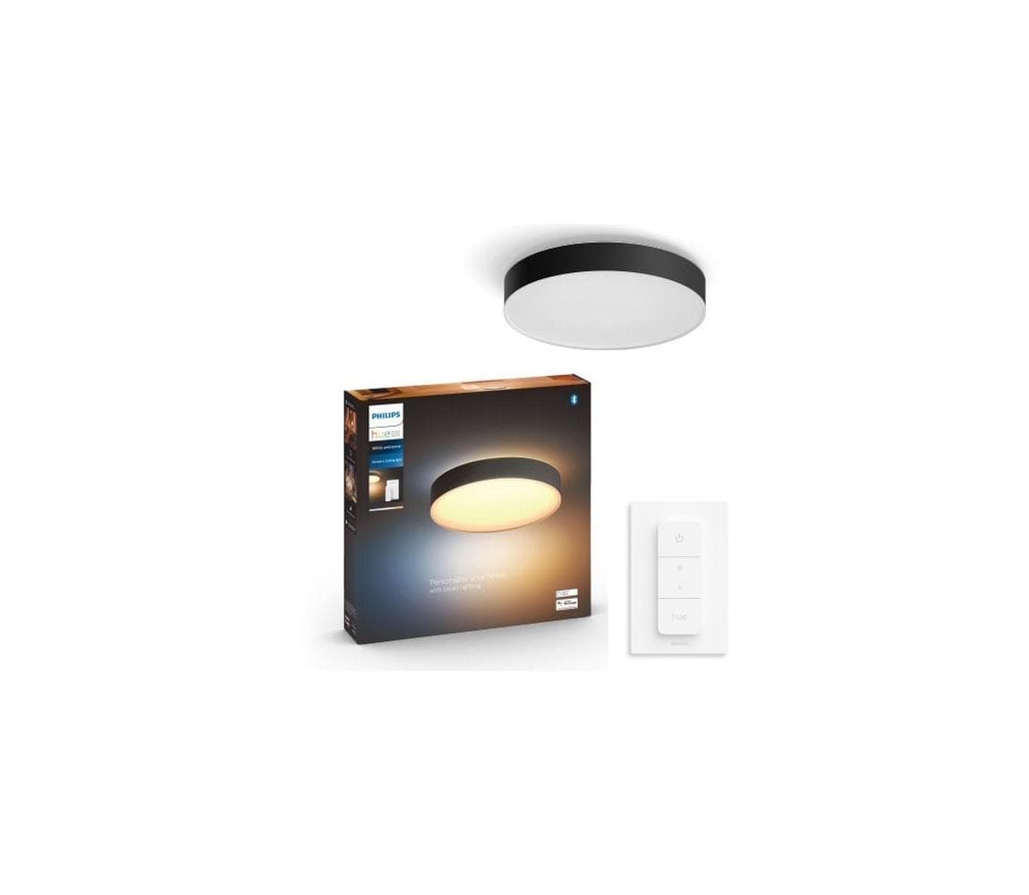 Philips - LED stmievateľné stropné svietidlo Hue ENRAVE L LED/33,5W/230V + stmievač P4665+P4252