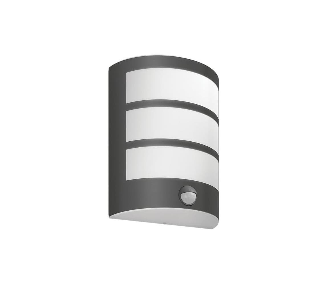 Philips-LED Vonkajšie nástenné svietidlo so senzorom PYTHON LED/6W/230V 4000K IP44 871951441765600