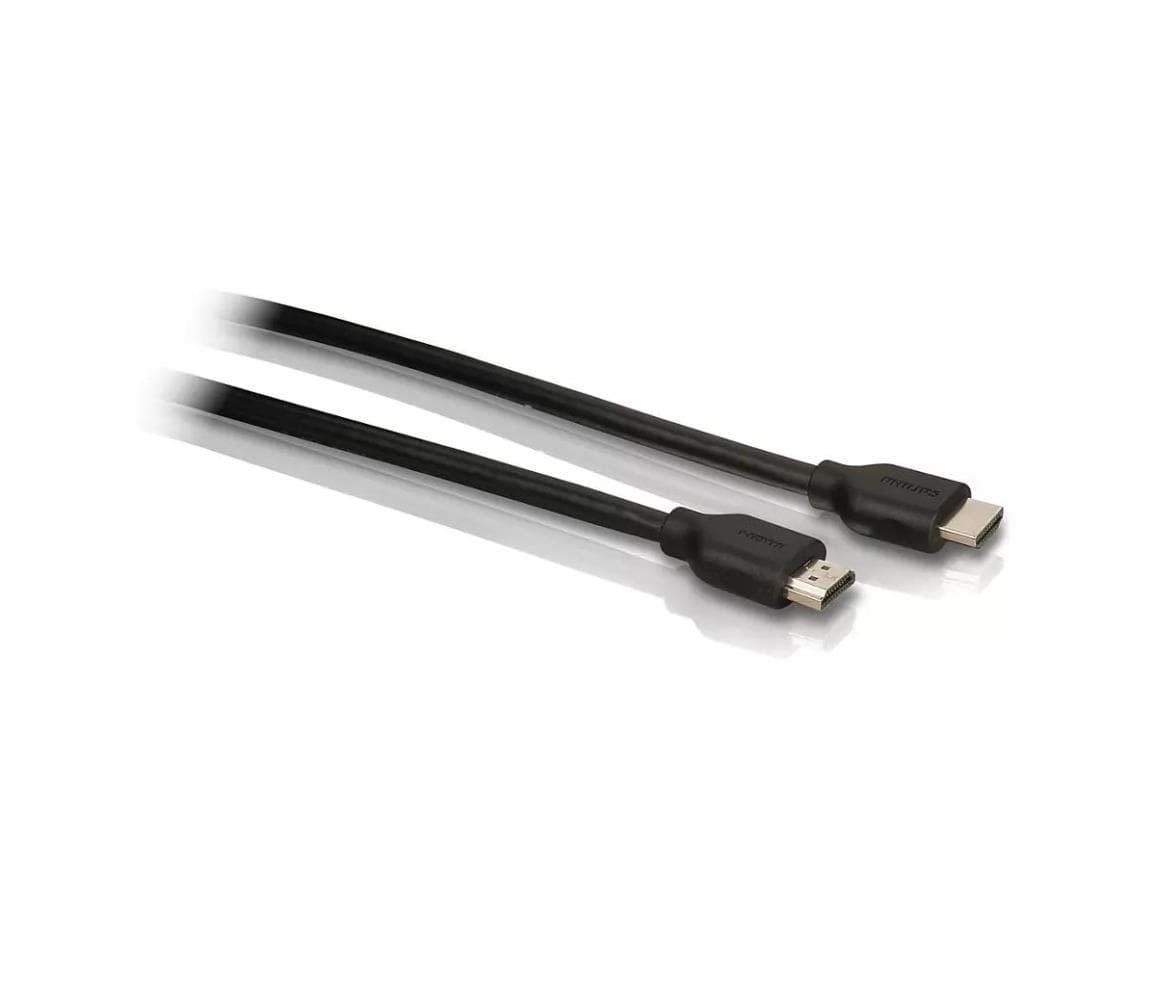 Philips SWV2434W/10 - HDMI kábel s Ethernetom, HDMI 1.4 A konektor 5m čierna Phil-SWV2434W/10