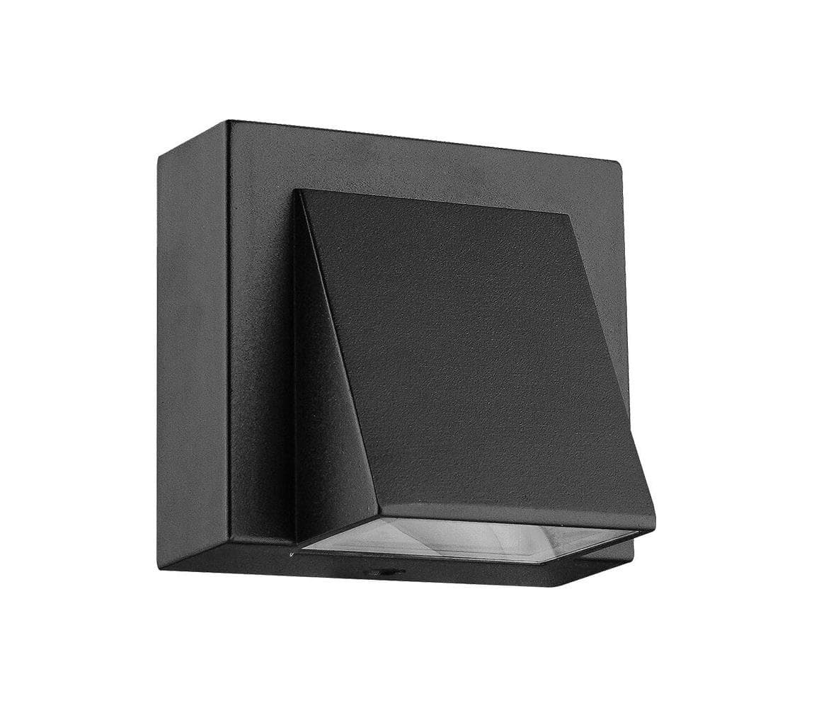 Prezent - LED Vonkajšie nástenné svietidlo NAUTIC LED/3W/230V IP44 čierna
