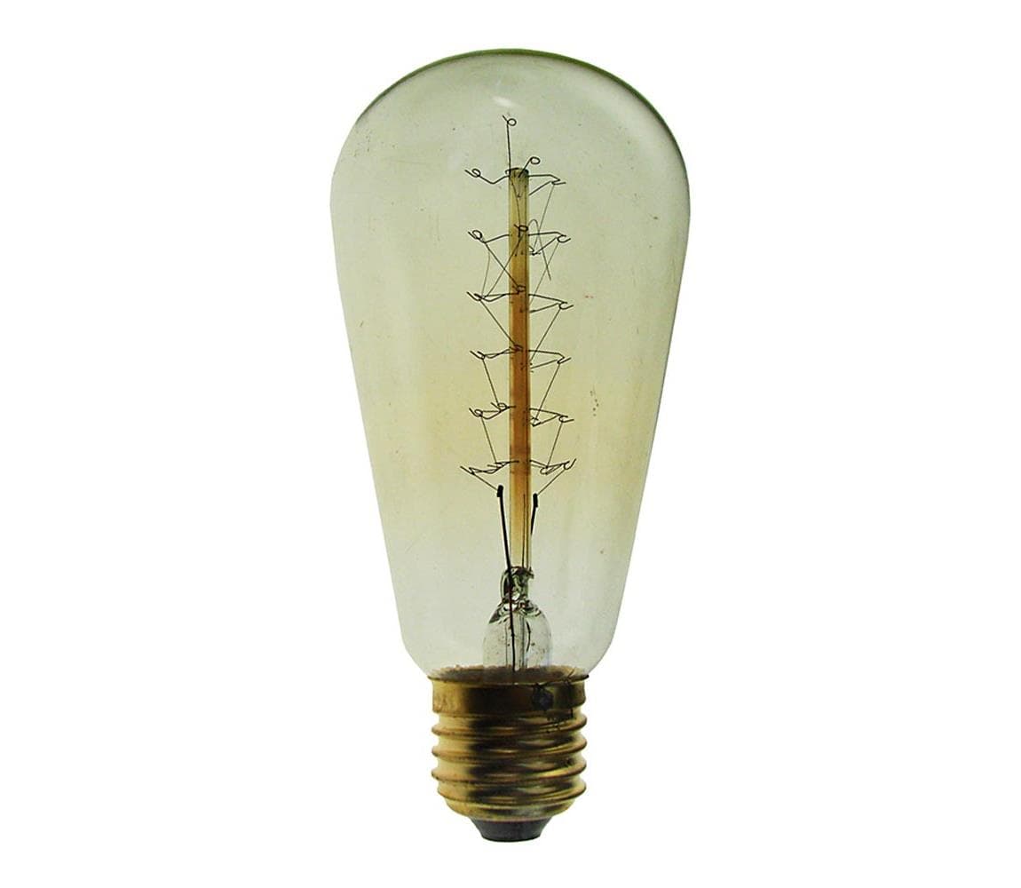 Priemyselná dekoračná stmievateľná žiarovka SELEBY ST64 E27/40W/230V 2200K SKU012015