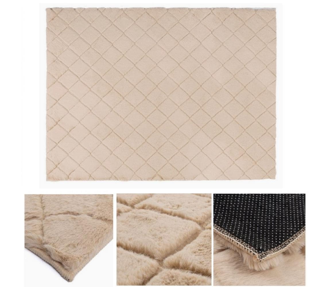Multidecor Protišmykový koberec MODENA NEW 60x100 cm béžová 508807