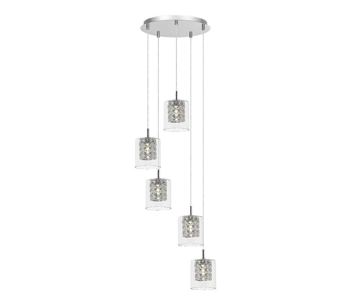 Rabalux 3117 - Krištáľový luster na lanku DUCHESS 5xG9/40W/230V 3117