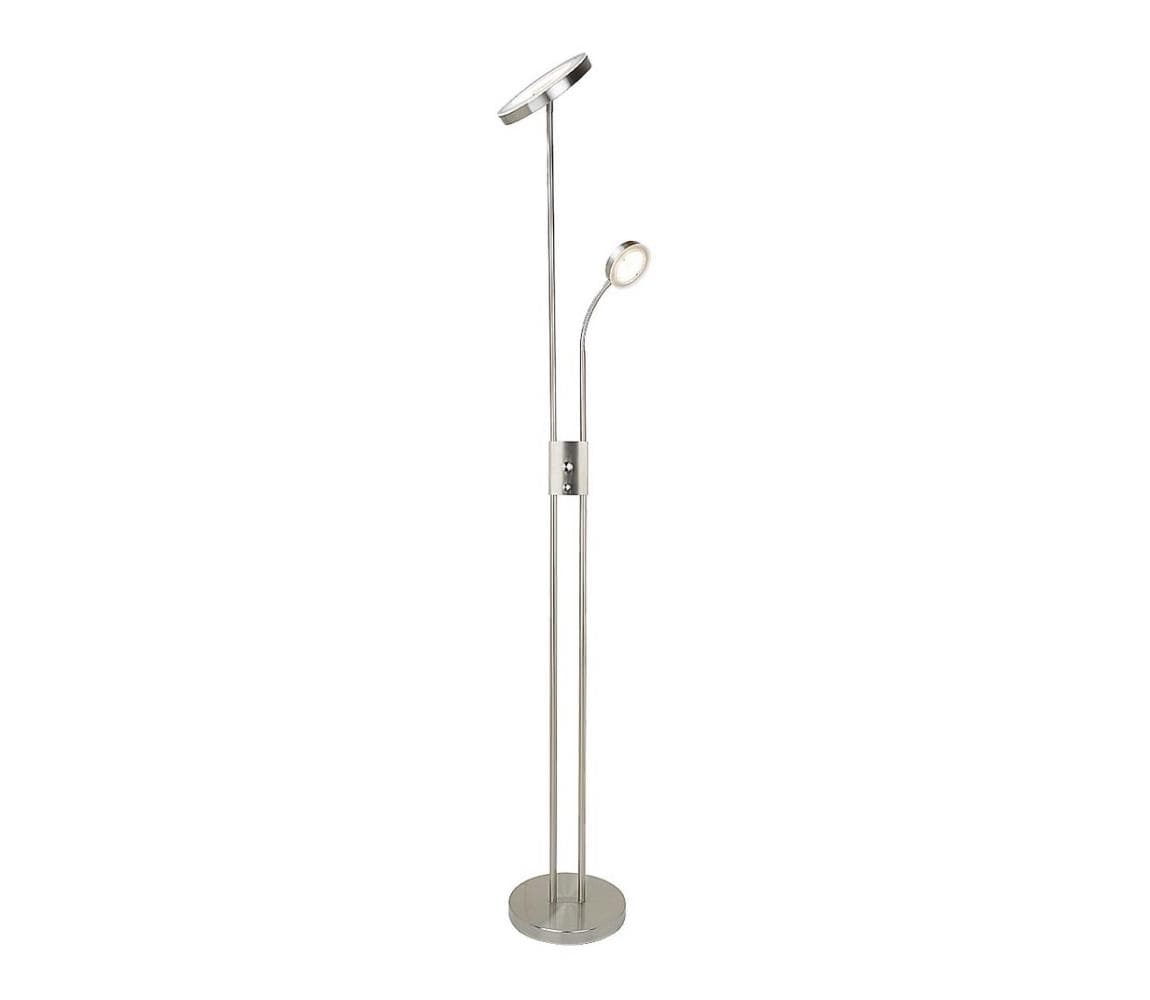 Rabalux 3239-LED Stmievateľná stojacia lampa OPHUS LED/18,5W/230V + LED/4,5W chróm 3239